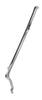 66-67 Chevelle Coupe & Convertible Vent Window Frame RH Front  Chrome Vent Frame