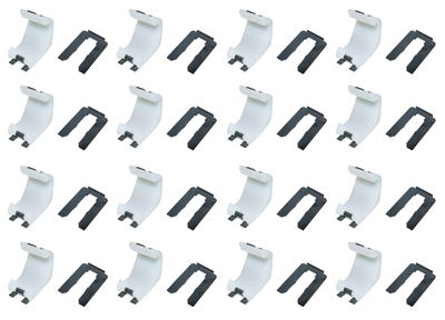 66-67 Chevelle Convertible Top Boot Clips Import