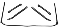 66-67 Chevelle Convertible Top Weatherstrip Kit