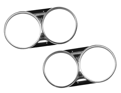 66 Chevelle  / El Camino Headlight Bezels
