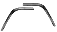 66 Chevelle / El Camino Fender Eyebrow Moldings LH & RH, Pair
