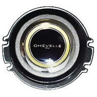 66 Chevelle Horn Cap Emblem Insert ( Chevelle ) with Bracket and Screws