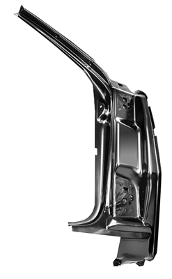 66-67 Chevelle Door Hinge Pillar Assembly Right Hand