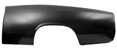 66-67 Chevelle Rear Quarter Panel Skin Left Hand