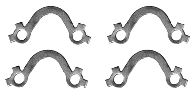 66-78 Chevelle / El Camino Small Block Exhaust Manifold Bolt French Locks 4 Pieces