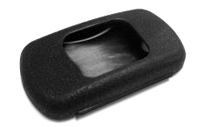 69-72 Chevrolet Coupe Seat Belt Shoulder Harness Plastic Cover, Black
