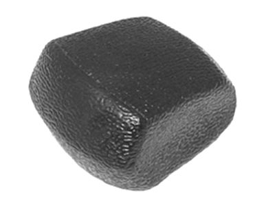 67-72 Chevelle / El Camino Seat Track Adjuster Knob, Black Plastic