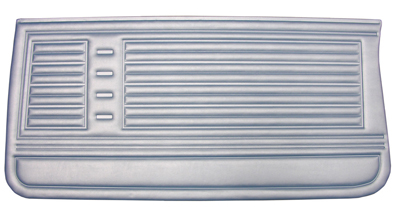 67 Chevelle El Camino Convertible Front Door Panels Black Special Order Colors Available Red, Bright Blue, Aqua, Gold, L