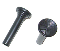 67 Chevelle / El Camino Door Lock Knobs, Black