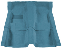 67 Chevelle / El Camino Bright Blue Carpet Kits 80/20 Rayon / Nylon Blend Just Like The Original Pre Installed Jute Back