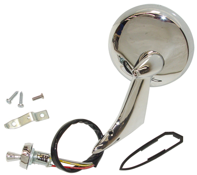 67 Chevelle / El Camino Exterior Remote Mirror LH