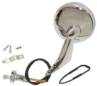 67 Chevelle / El Camino Exterior Remote Mirror LH