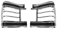 67 Chevelle Tail Light Bezels LH & RH