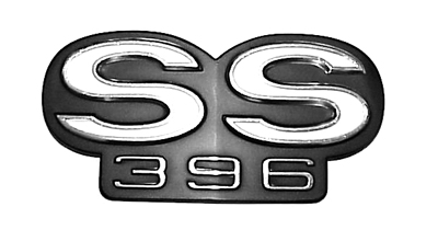 67 Chevelle Rear Panel Emblem 