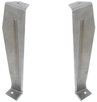 67 Chevelle / El Camino Vertical Support Grill Brackets LH & RH