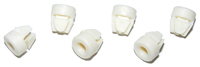 67 Chevelle  / El Camino Headlight Bezel Nuts Plastic 6 Pieces