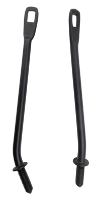 67 Chevelle/El Camino Steering Column to Dash Support Rods, Pair