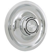 67 Chevelle / El Camino Chrome Rally Wheel Hub Cap Set ( Chevrolet Motor Division  )