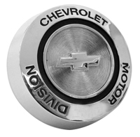 67 Chevelle / El Camino Rally Wheel Hub Cap Original Design (Chevrolet Motor Division), Each
