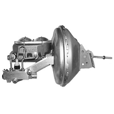 67-72 Chevelle / El  Camino Power Brake Booster, Master Cylinder & Proportioning Valve Kit, Gold Booster