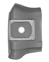 67 Chevelle / El Camino Quarter Panel Tail Light Extension Left Hand