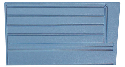 68 Chevelle Convertible Rear Quarter Panels Black Colors Available Special Order Light Blue, Ivy Gold, Medium Blue, Pear