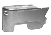 68-72 Chevelle Convertible Lower Rear Arm Rest Metal R/H