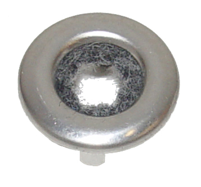 68-72 Chevelle / El Camino Door Lock Ferrules Chrome, Pair