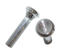 68-69 Chevelle / El Camino Door Lock Knobs, Chrome