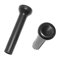 70-72 Chevelle / El Camino Door Lock Knobs, Black