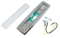 68-87 El Camino Interior Dome Light Assembly Includes The Base, Lens,Bulb, Clips and Wire Lead