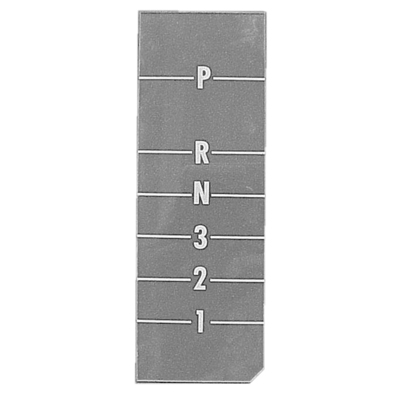 68-70 Chevelle / El Camino Shift Indicator Lens For TH350 or TH400