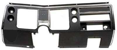 68 Chevelle / El Camino Dash Instrument Bezels Without A/C