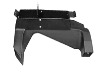 68-72 Chevelle / El Camino Lower Heater Deflector Duct Mounts On The Heater Box And Deflects Air Around Console