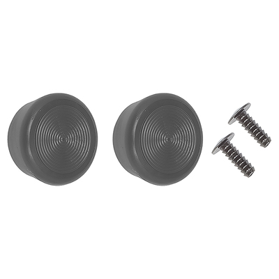 67-76 Chevrolet/GMC Truck Window Crank Handle Knob, Black, Pair