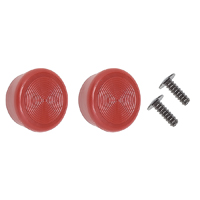 67-76 Chevrolet/GMC Truck Window Crank Handle Knob, Red, Pair
