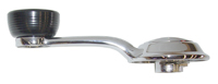 68-72 Chevelle / El Camino Front Inside Window Crank Handles, Concourse Correct, Black Knob