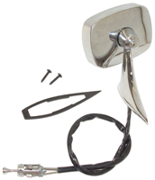 68 Chevelle / El Camino Exterior Remote Mirror LH