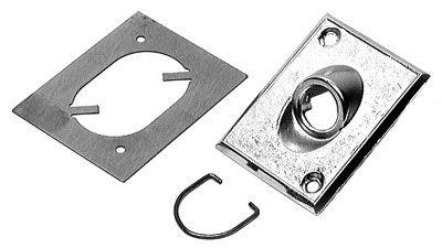 68-72 Chevelle / El Camino Remote Mirror Door Panel Bezel Kit