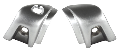 68-72 Chevelle Convertible Header Molding End Caps