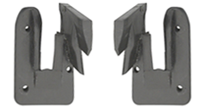 68-72 Chevelle U-Shaped Door Jamb Rubber, Pair