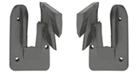 68-72 Chevelle U-Shaped Door Jamb Rubber, Pair