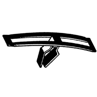 68-72 Chevelle / El Camino Hood To Cowl Seal Metal Clips