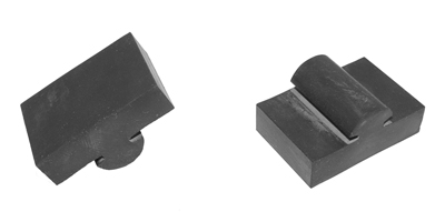 73-77 Chevelle / El Camino Rear Hood Bumpers, Each