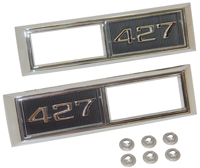 68 Chevrolet Full Size Passenger Car Side Marker Light Bezel, 