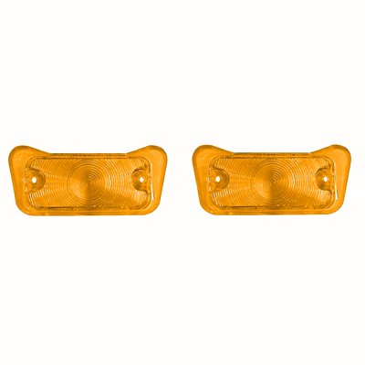 68 Chevelle / El Camino Park/Turn Signal Lenses, Amber