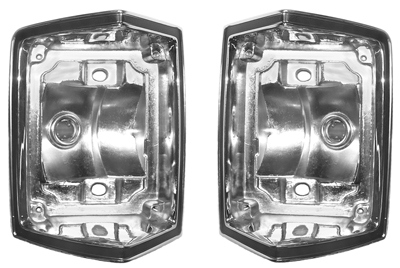 68-69 Chevelle Wagon / El Camino Tail Light Housing LH & RH