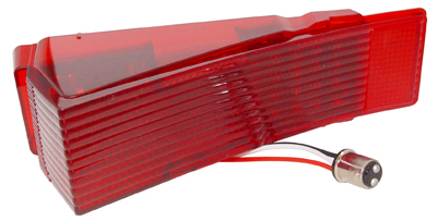 68 Chevelle L.E.D Tail Light Lens RH