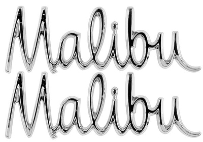 68 Chevelle Malibu  Fender Emblems 