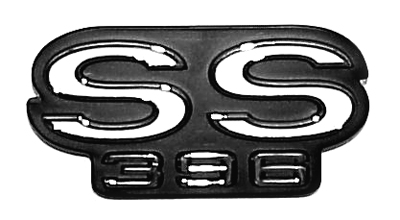 68-70 El Camino Tailgate Emblem 